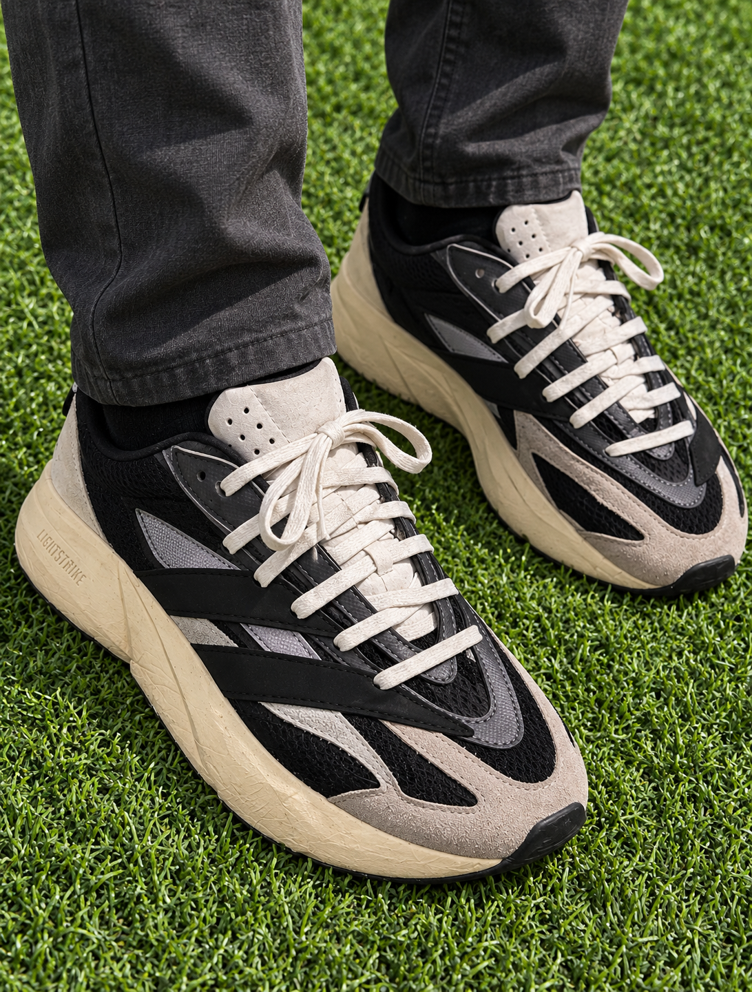 01 Adidas Retro Chunky Sneakers
